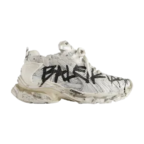 Balenciaga Runner Sneaker 'Graffiti - White Black'