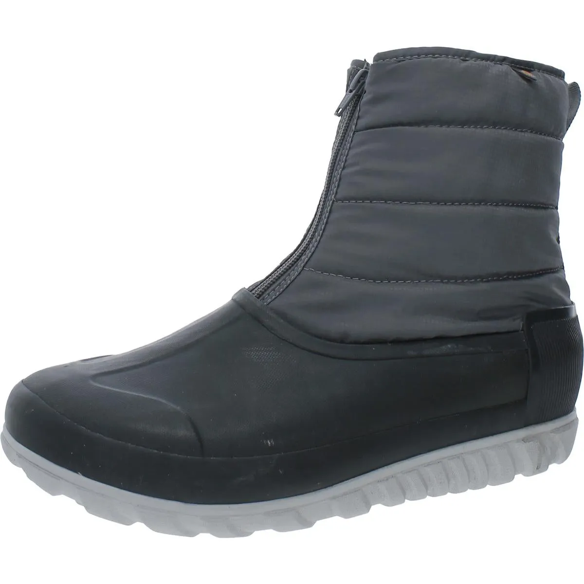 Bogs Womens Zipper Textured Winter & Snow Boots