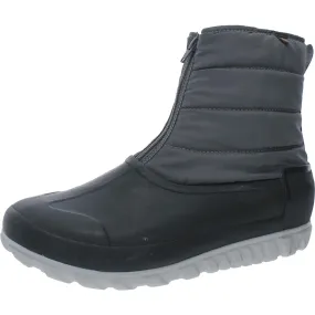 Bogs Womens Zipper Textured Winter & Snow Boots