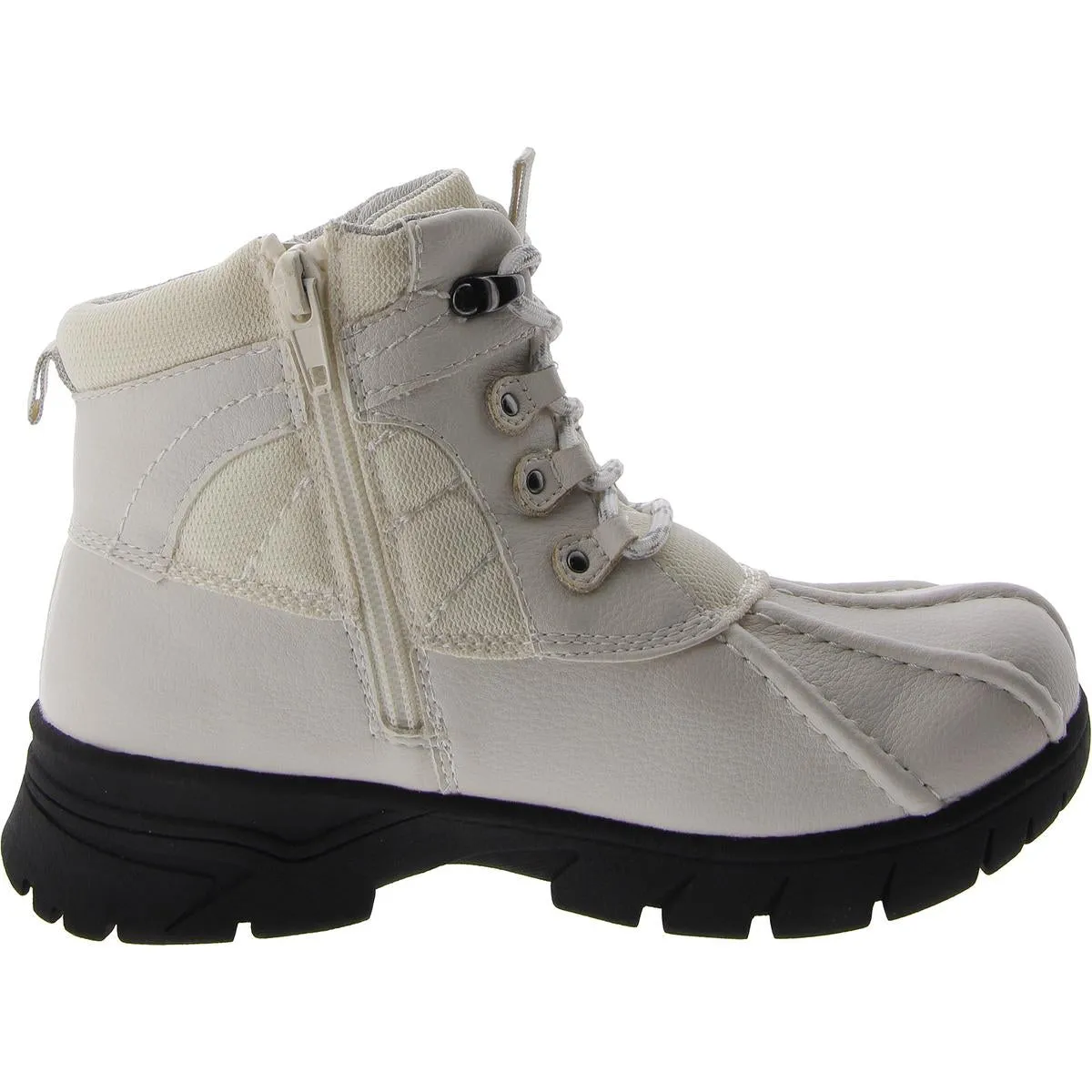 Easy Dry by Easy Street Womens Stormy Faux Leather Winter & Snow Boots