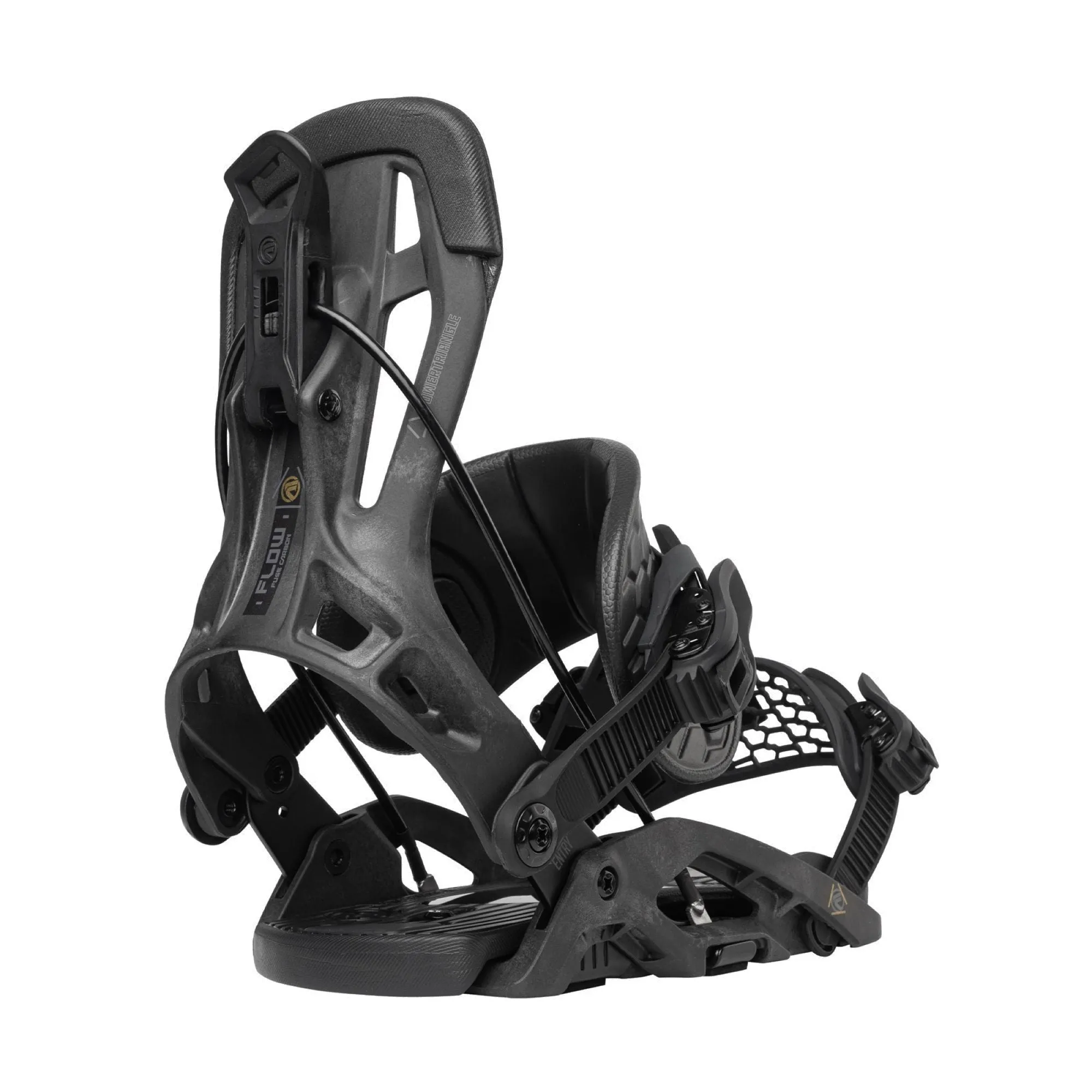 Flow Fuse Carbon Hybrid Snowboard Bindings - Openbox