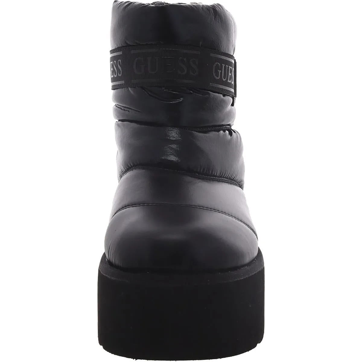 Guess Womens Jilona 2 Faux Leather Trim Adjut Winter & Snow Boots