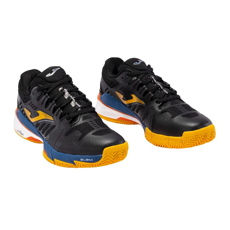 Joma men's padel shoe T.Slam 2301 black blue