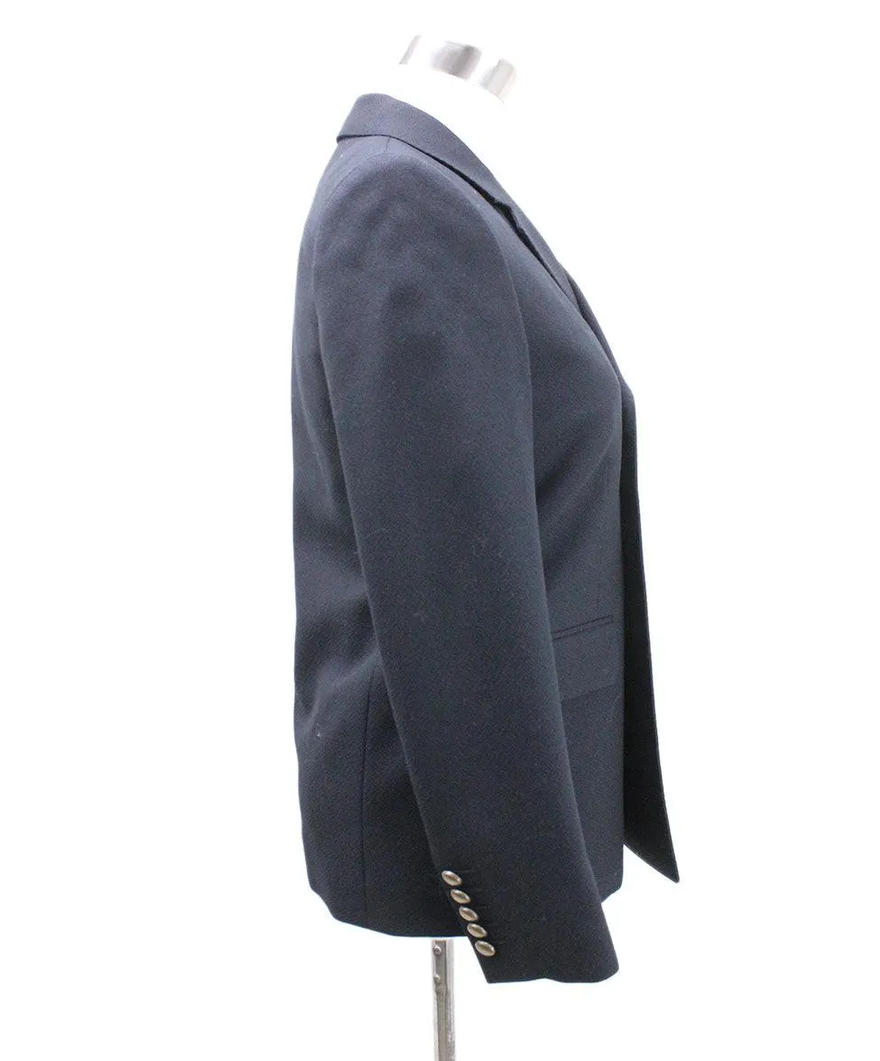 Saint Laurent Black Wool Blazer sz 2