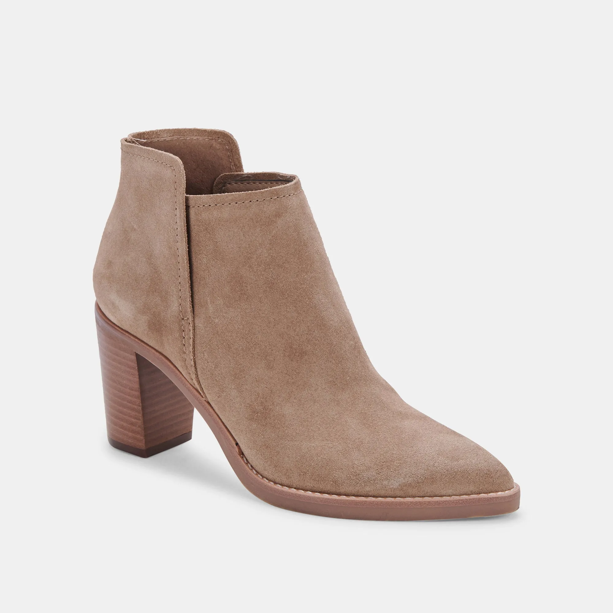 SPADE BOOTIES MUSHROOM SUEDE
