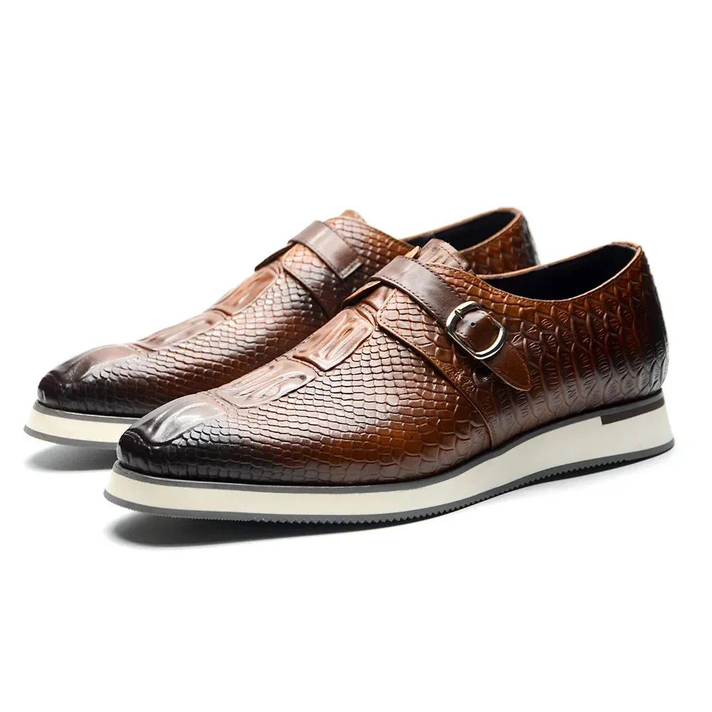 Strap Shoe Kore Embossed Skywalk TNV - No. 8