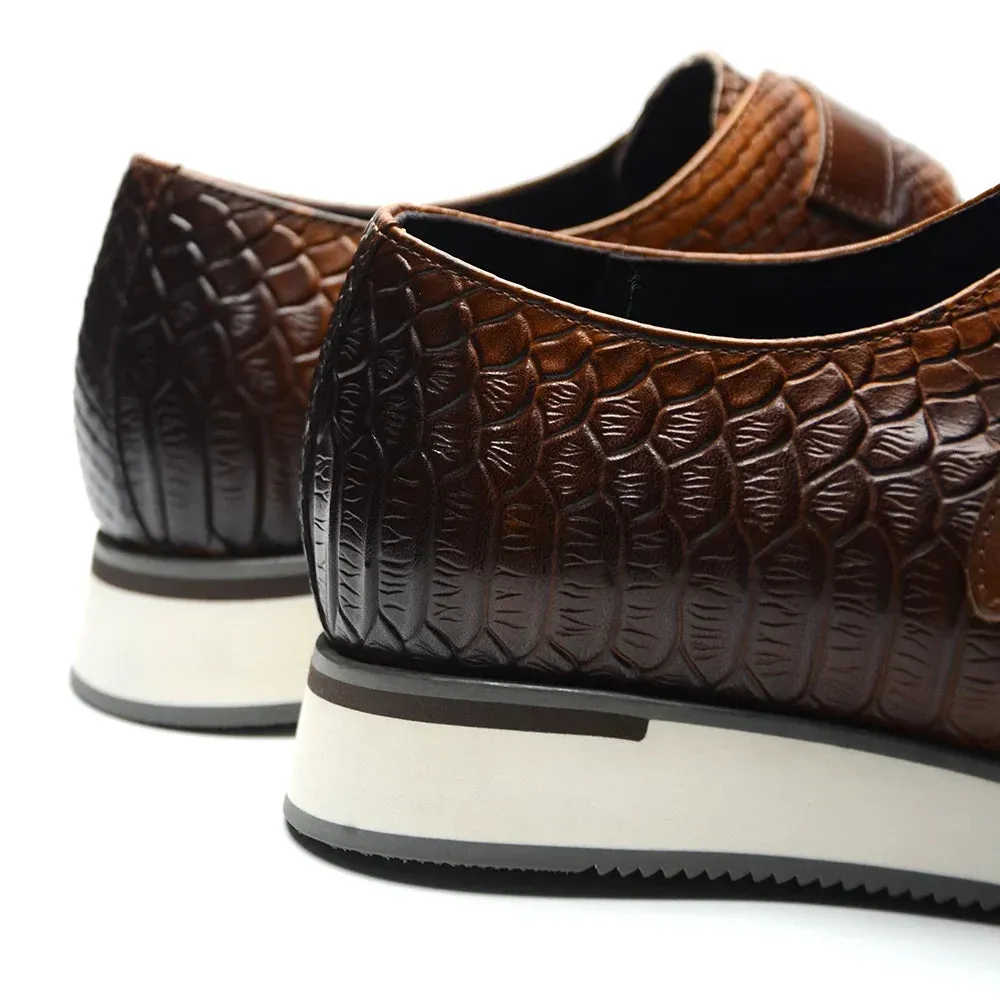 Strap Shoe Kore Embossed Skywalk TNV - No. 8