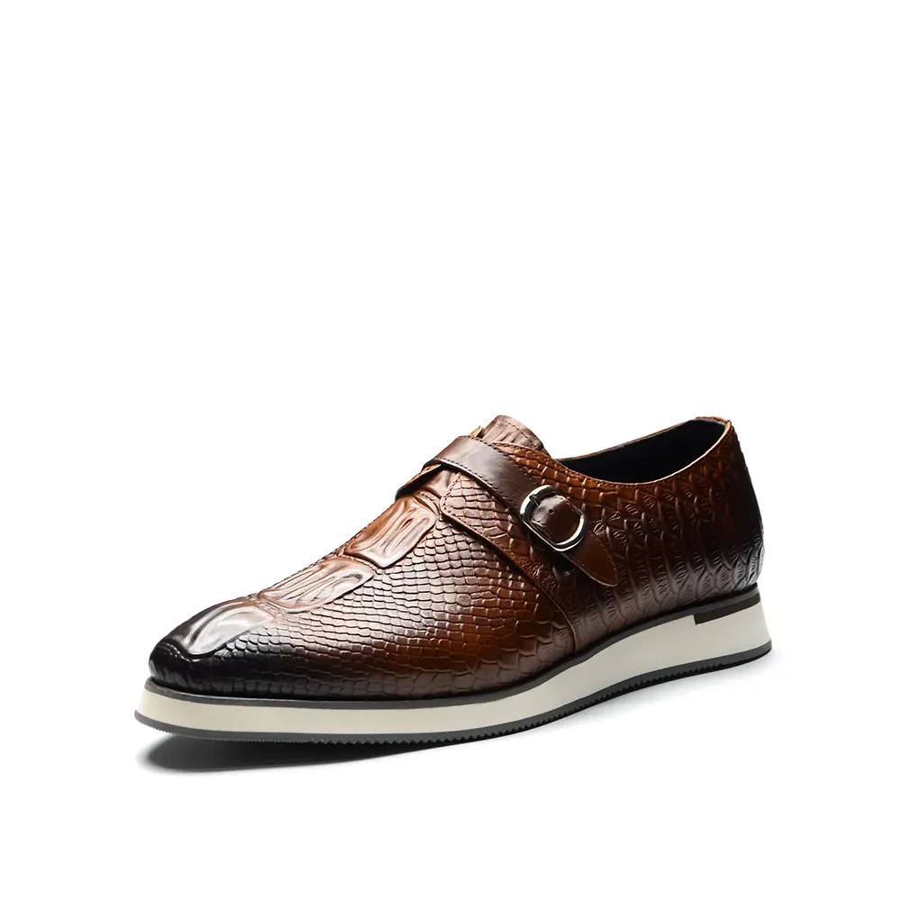 Strap Shoe Kore Embossed Skywalk TNV - No. 8